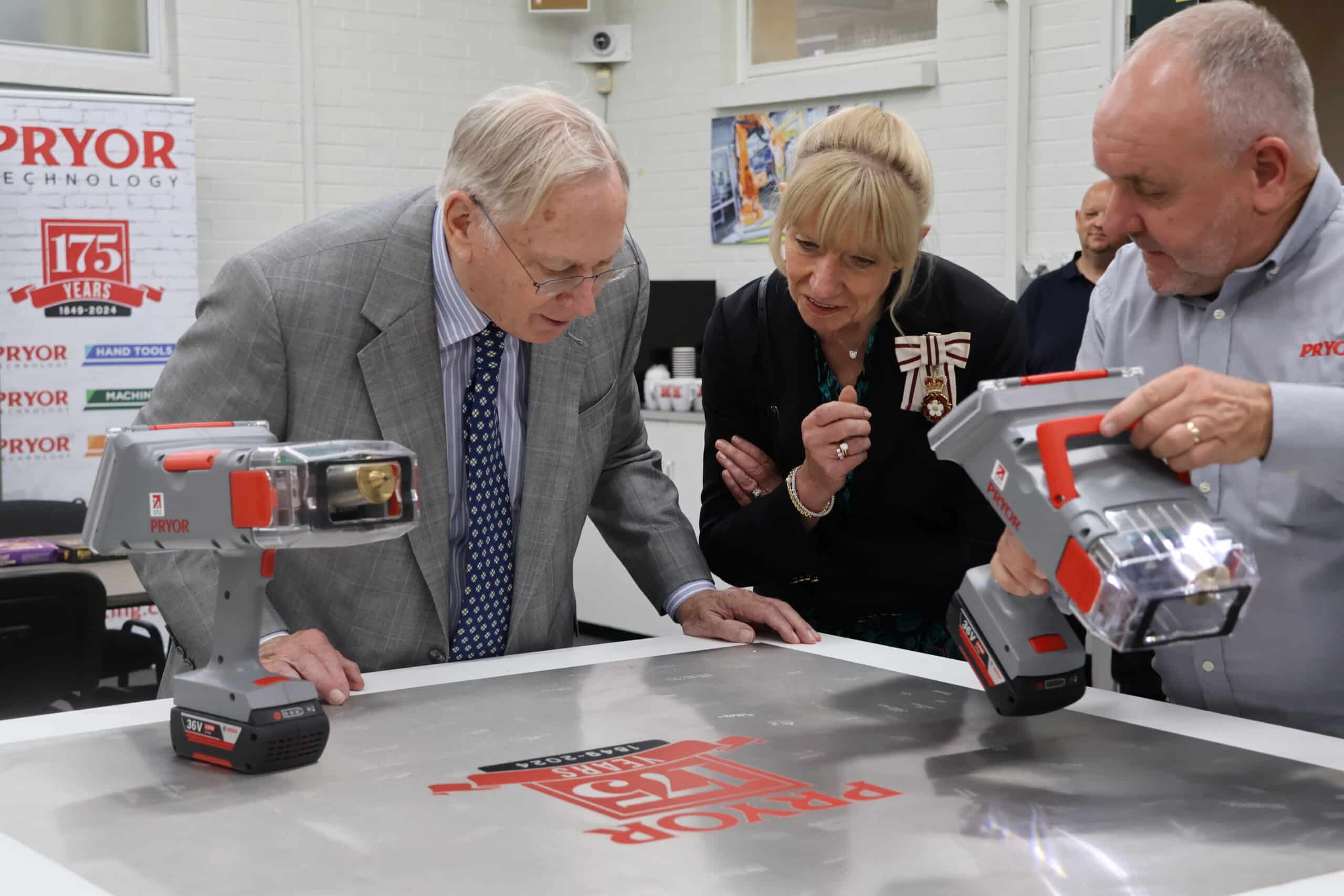 HRH Duke of Gloucester Visit to Pryor Marking July 2025