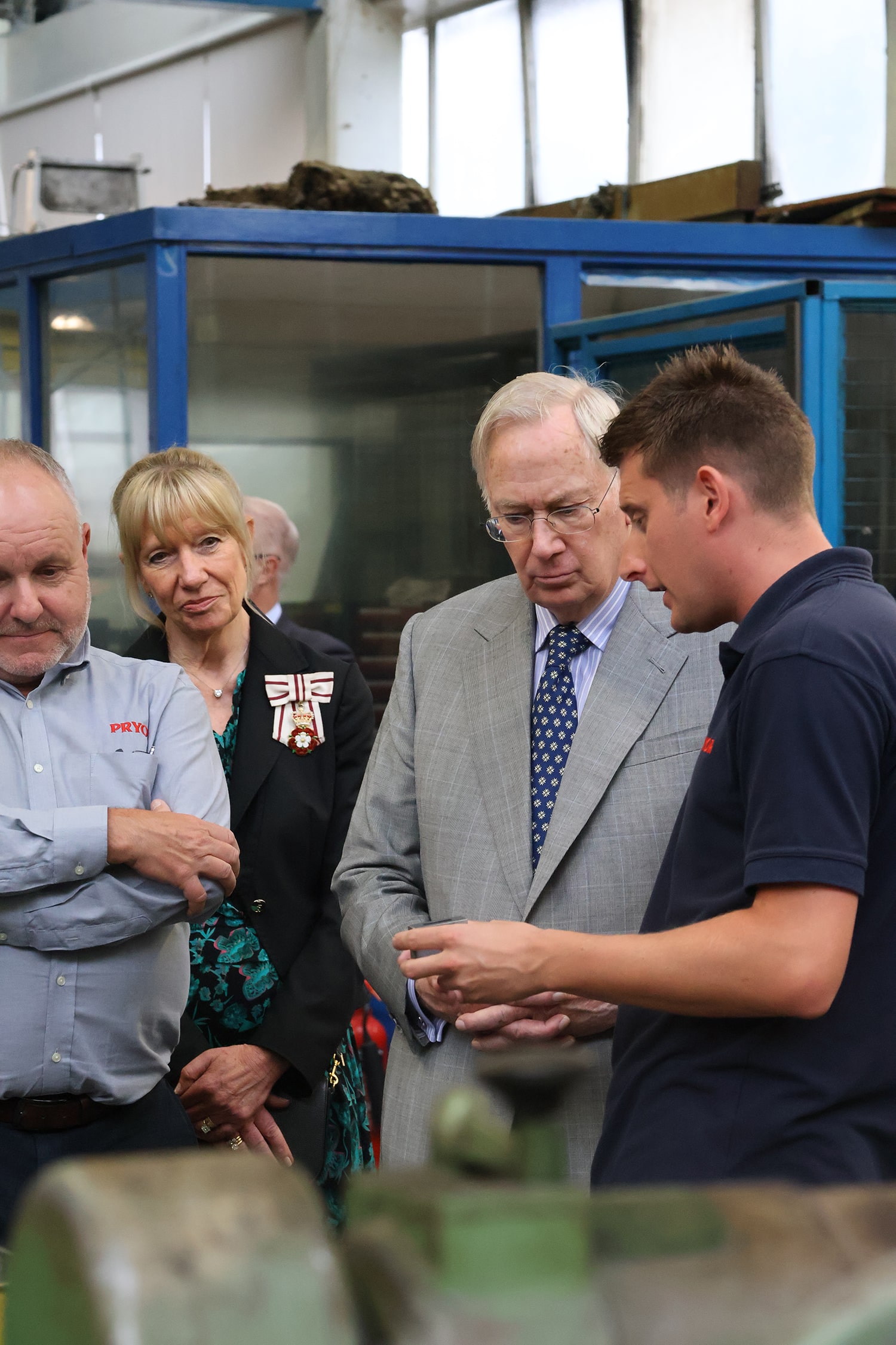 HRH Duke of Gloucester visit to Pryor Marking July 2025 (11)