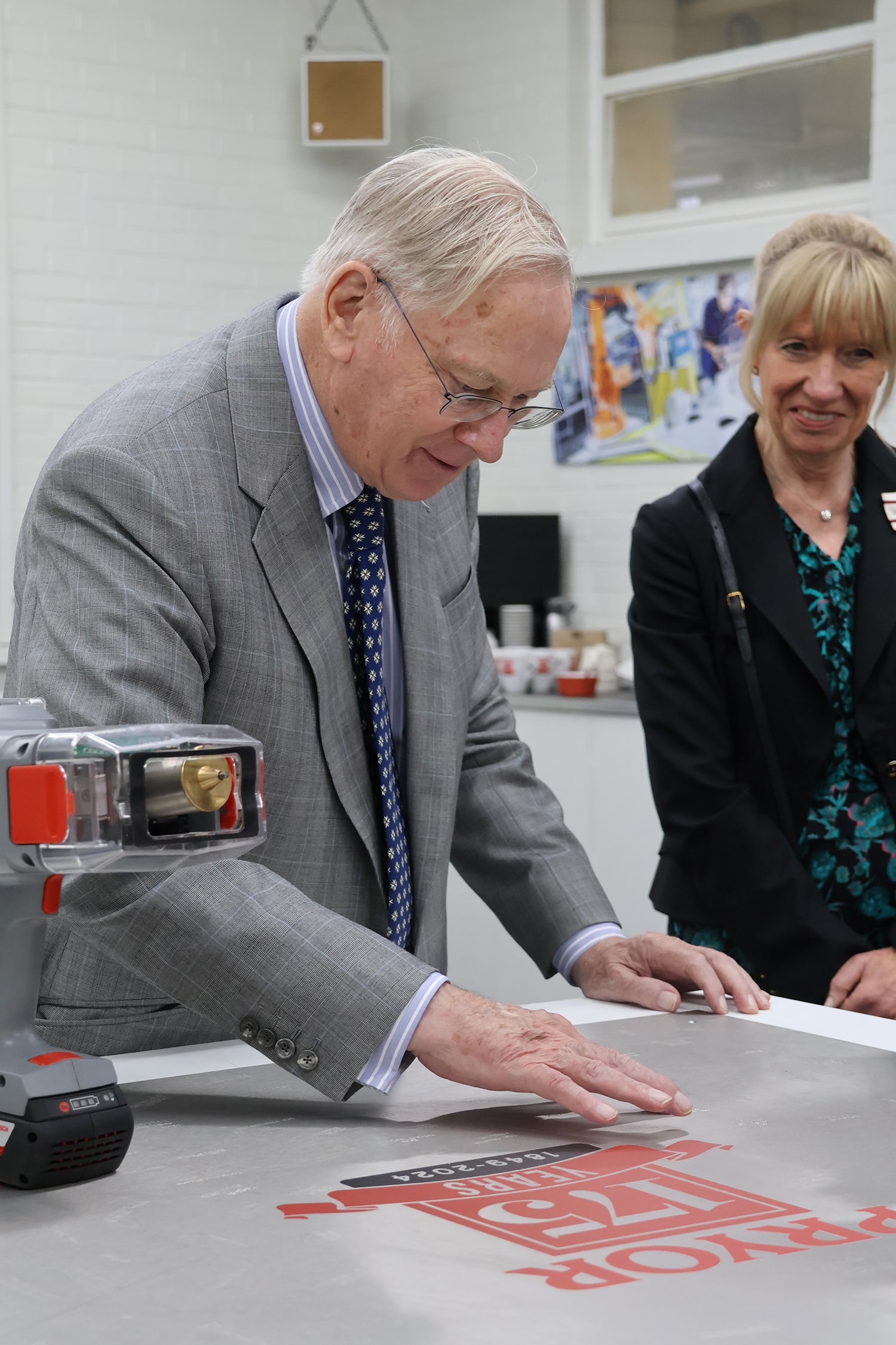 HRH Duke of Gloucester visit to Pryor Marking July 2025 (12)