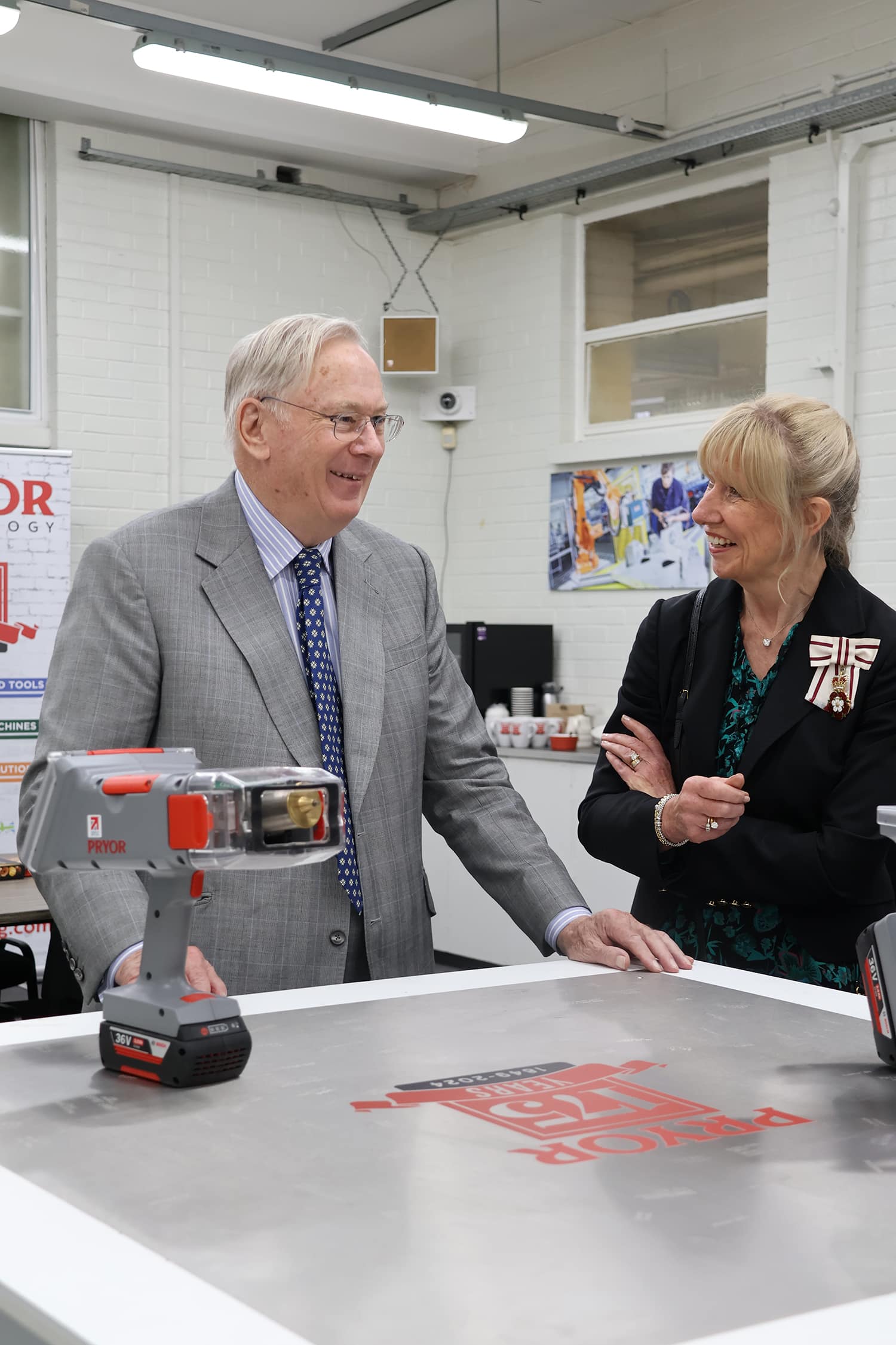 HRH Duke of Gloucester visit to Pryor Marking July 2025 (2)
