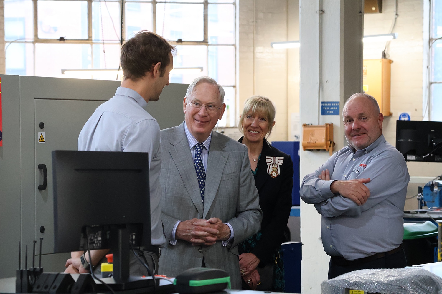 HRH Duke of Gloucester visit to Pryor Marking July 2025 (7)