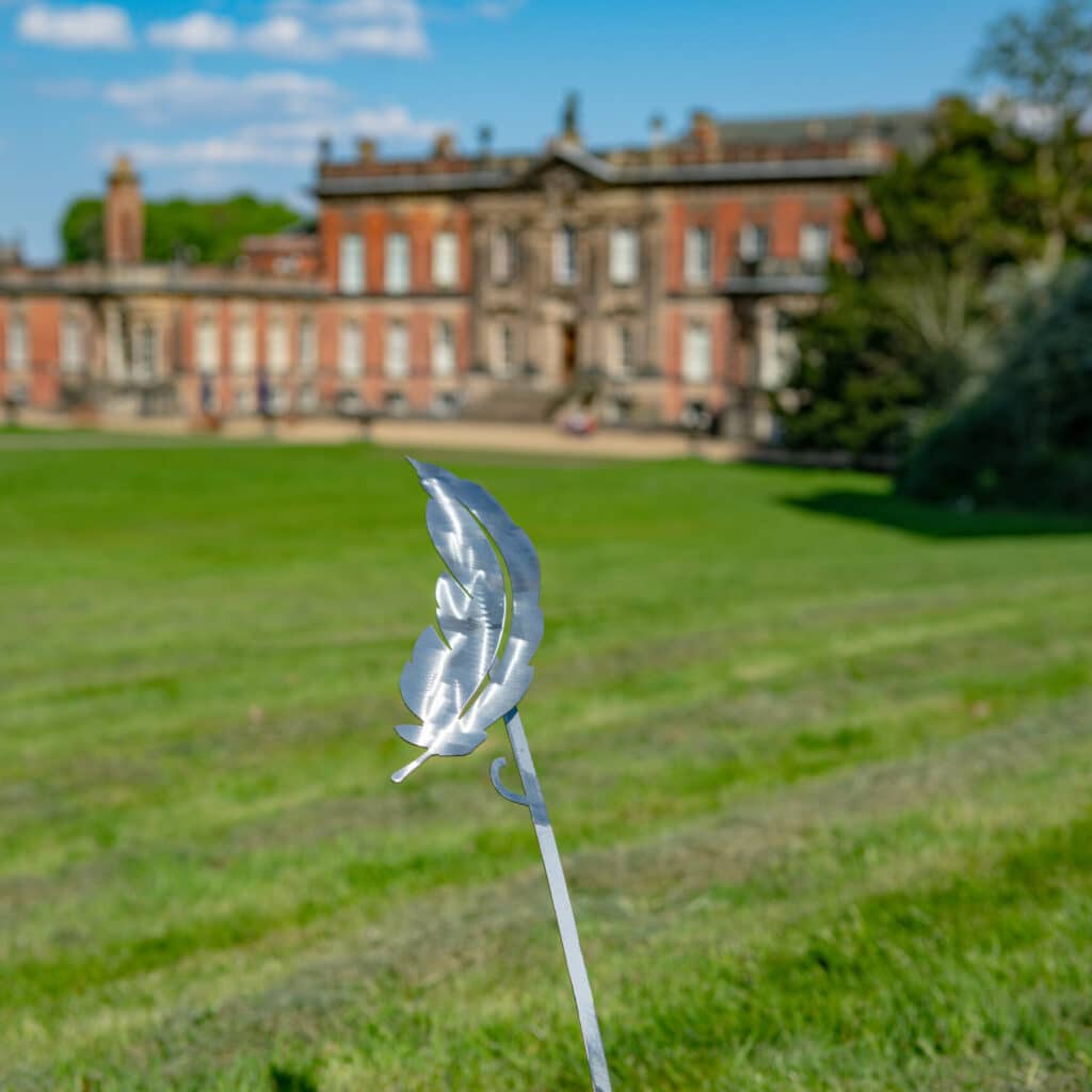Rotherham Hospice Feather appeal at Wentworth Woodhouse