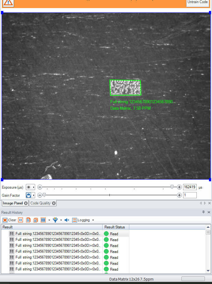 How small can a data matrix code be and still pass verification ...